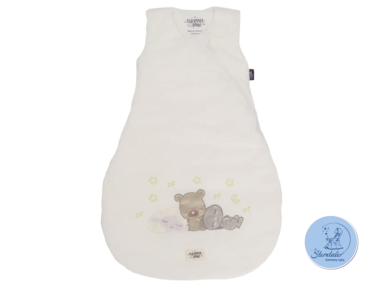 Größe 110 Ganzjahres-Schlafsack "Schlummerbande"