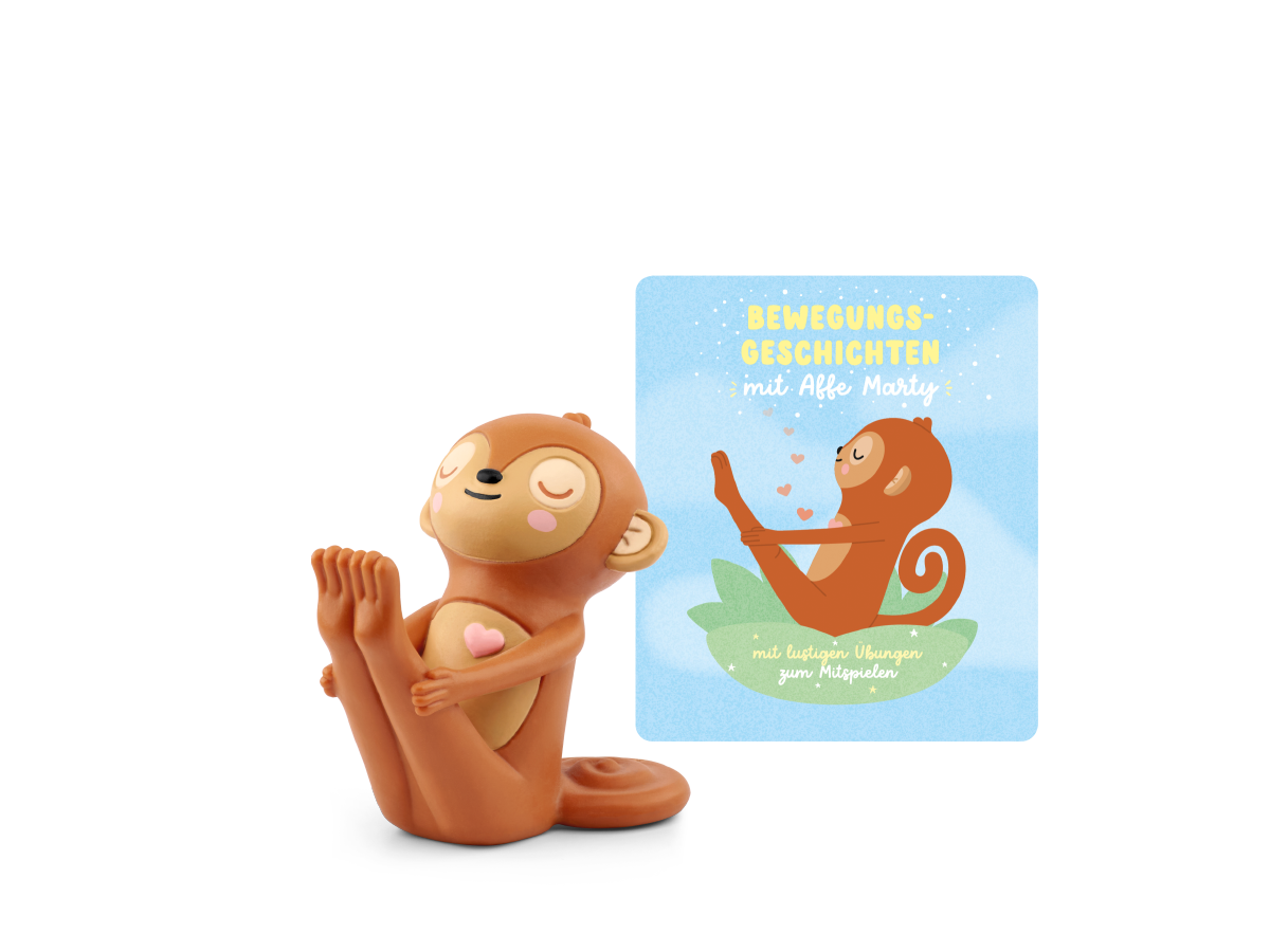Bewegungsgeschichten mit Affe Marty - Mit lustigen Übungen zum Mitspielen