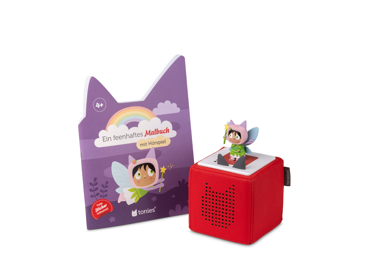 Ein feenhaftes Malbuch + Kreativ-Tonie Fee