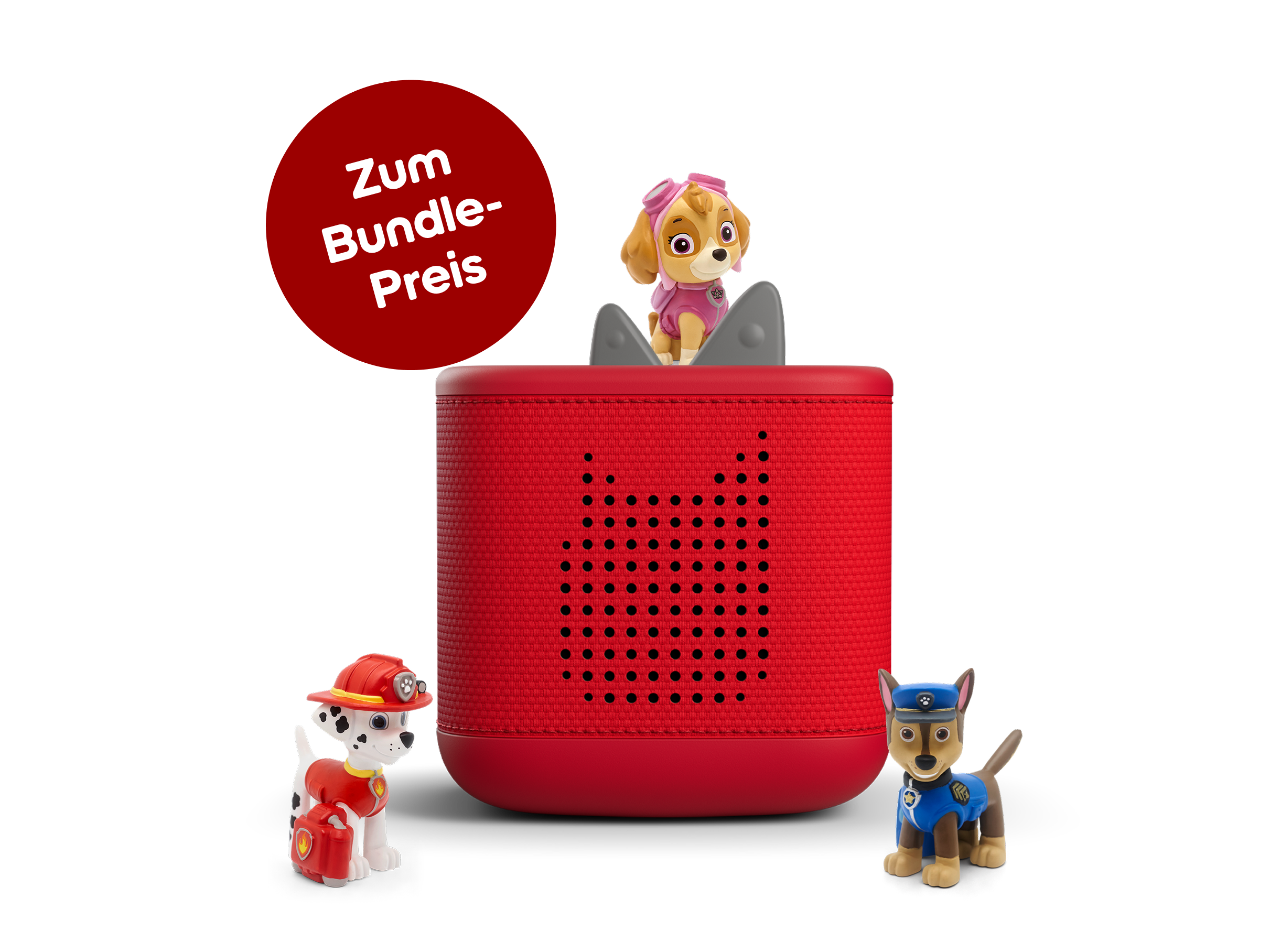 Toniebox 2 Starterset: PAW Patrol (Rot)
