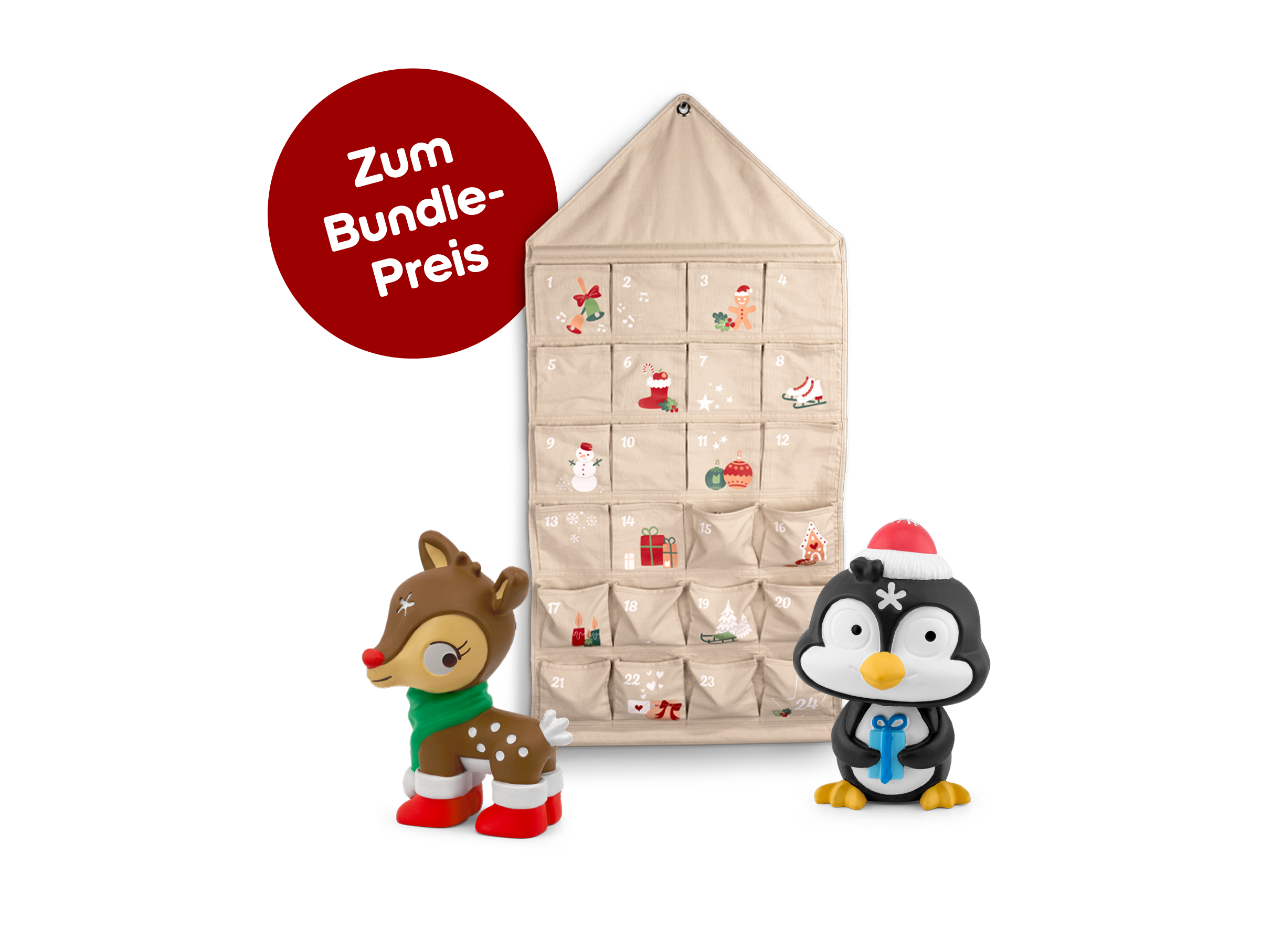 DIY-Adventskalender-Bundle: Weihnachtslieder - Tonies Originale