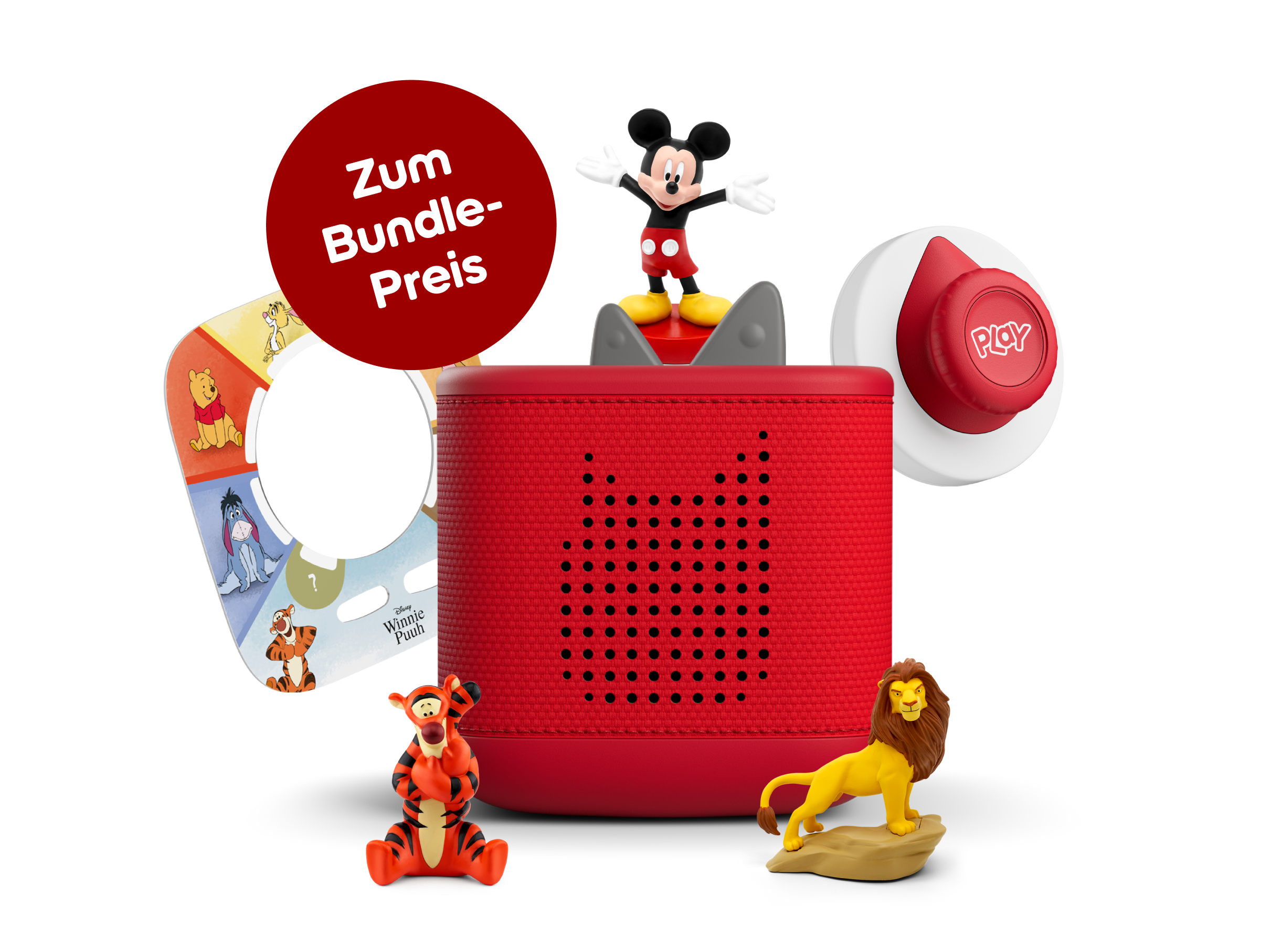 Toniebox 2 Playset: Disney Tigger & Freunde (rot)