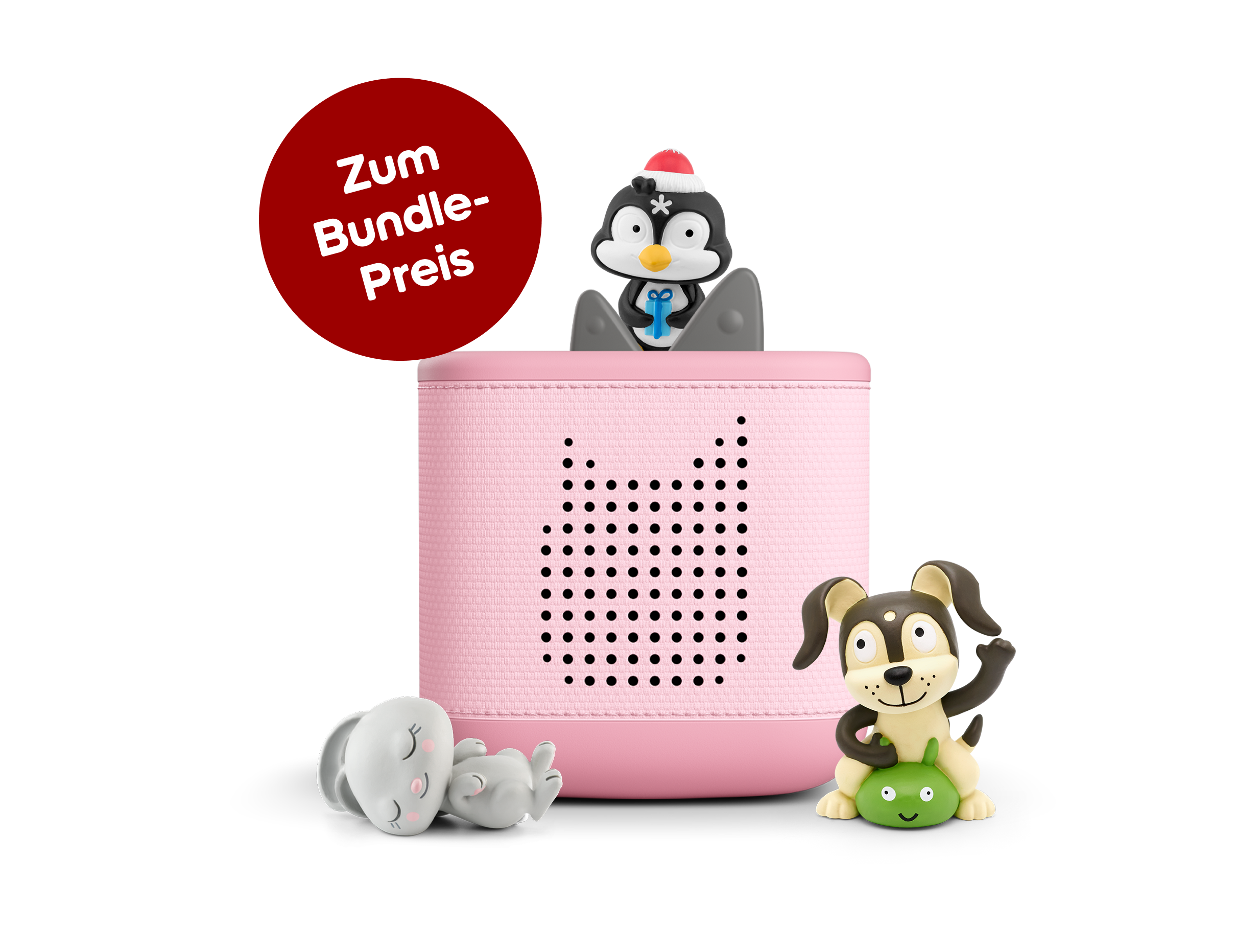 Toniebox 2: Weihnachtliches Starterset für die Kleinsten (rosa)