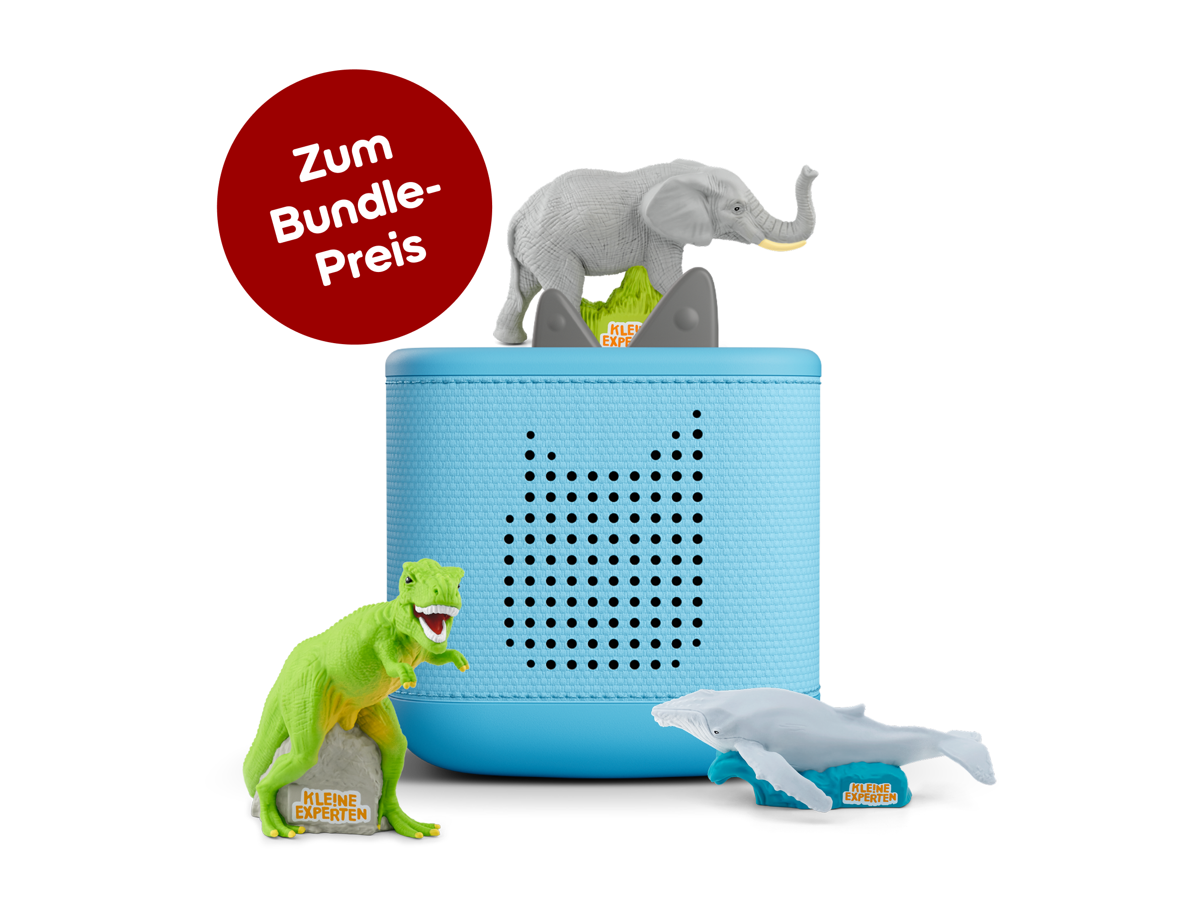 Toniebox 2 Starterset: Kleine Experten (Blau)