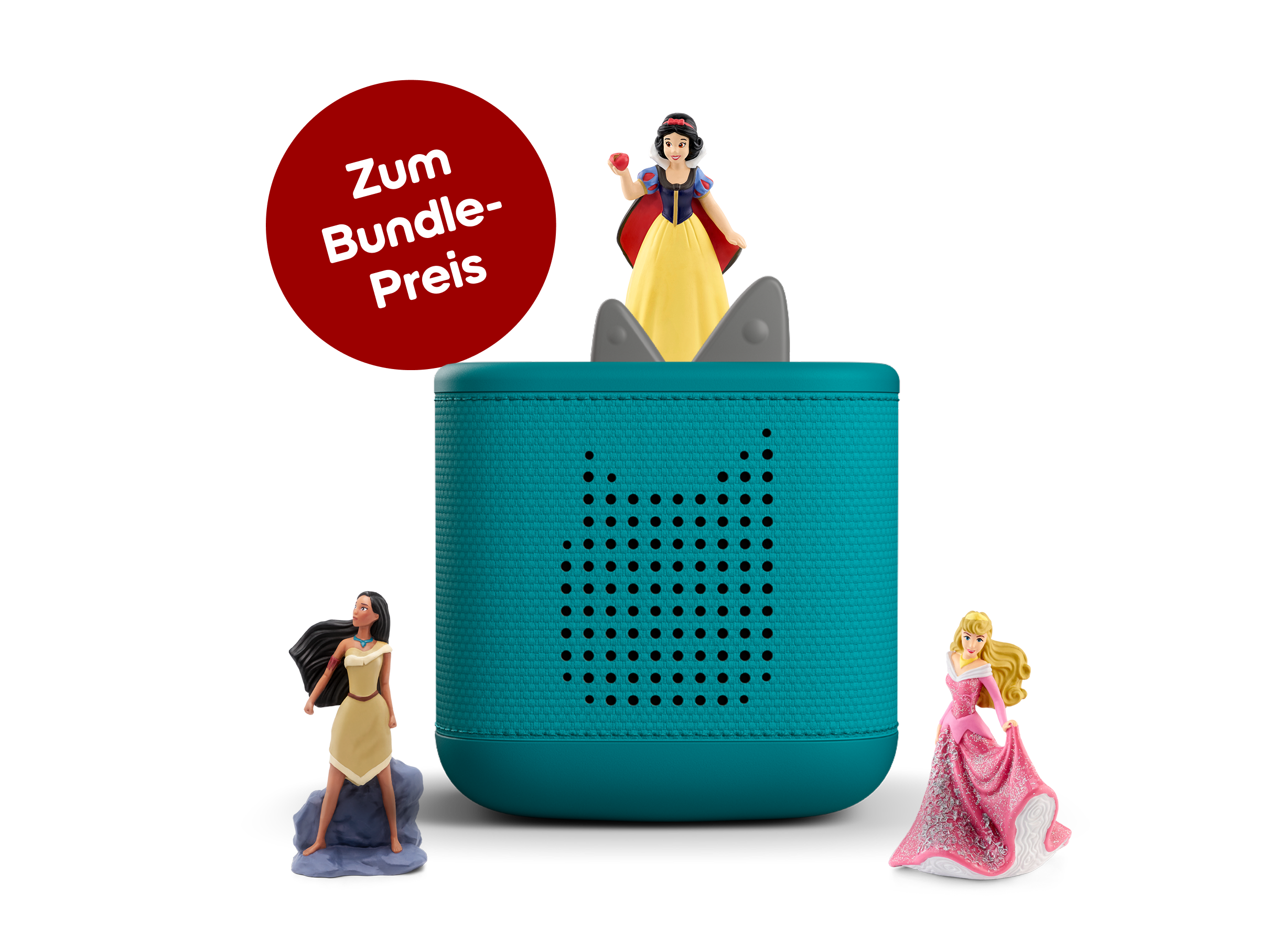 Toniebox 2 Starterset: Disney Prinzessinnen (Meeresgrün)
