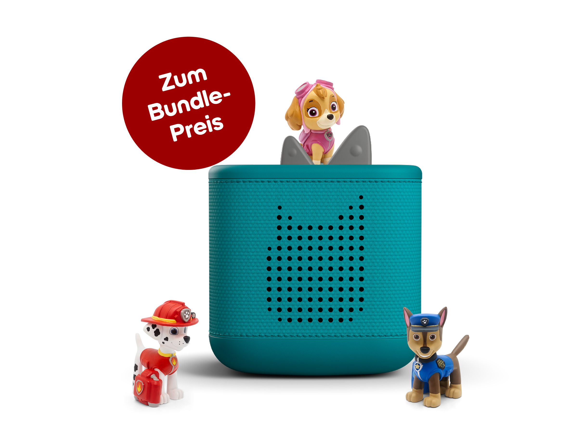 Toniebox 2 Starterset: PAW Patrol (Meeresgrün)