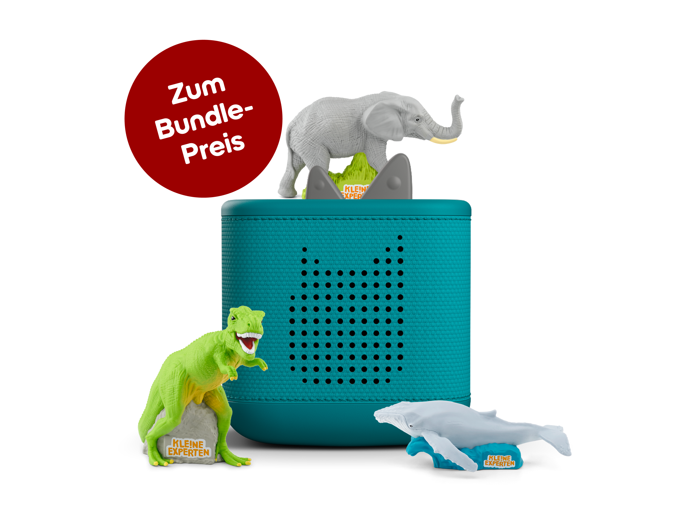 Toniebox 2 Starterset: Kleine Experten (Meeresgrün)