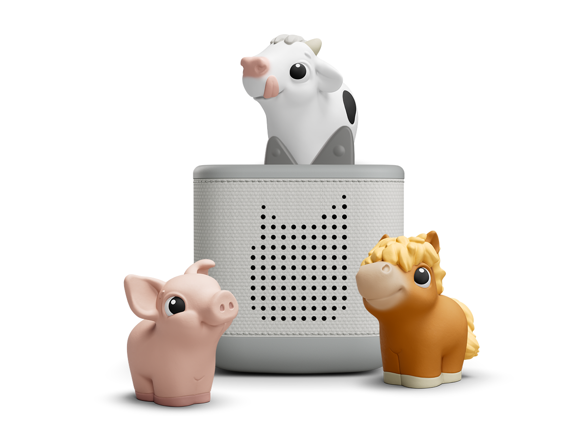 Toniebox 2 Starterset: My First Tonies Bauernhof (Mondgrau)