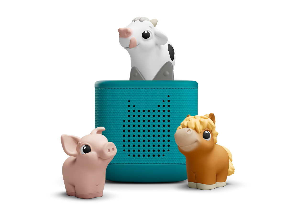 Toniebox 2 Starterset: My First Tonies Bauernhof (Meeresgrün)