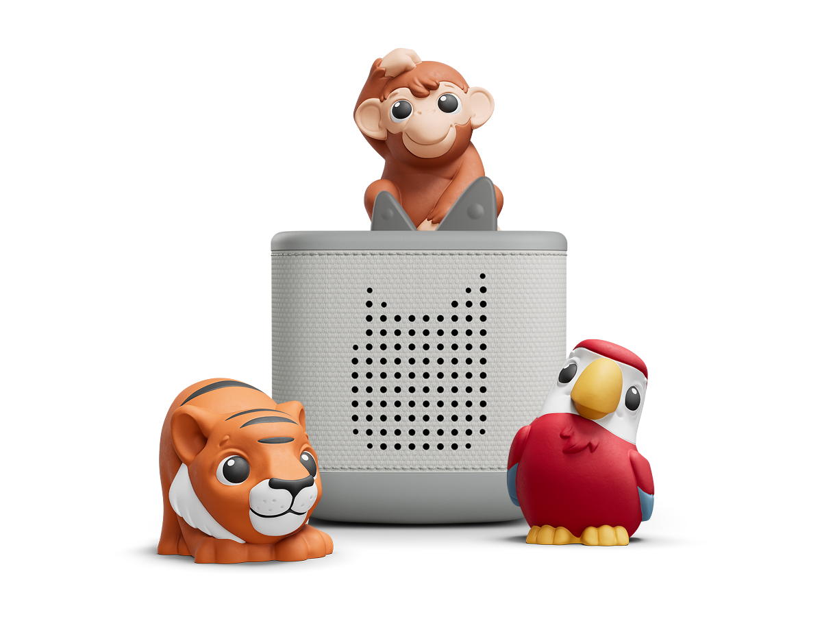 Toniebox 2 Starterset: My First Tonies Dschungel (Mondgrau)