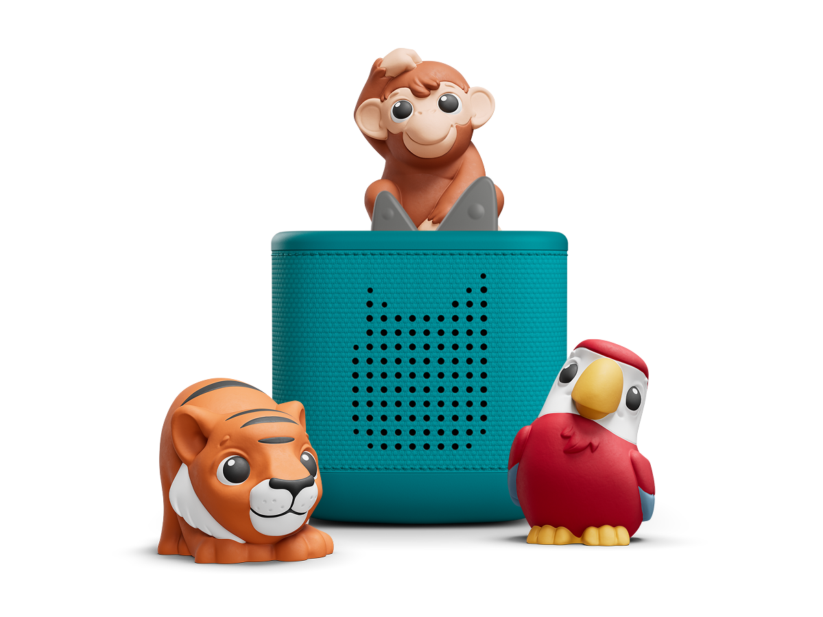 Toniebox 2 Starterset: My First Tonies Dschungel (Meeresgrün)