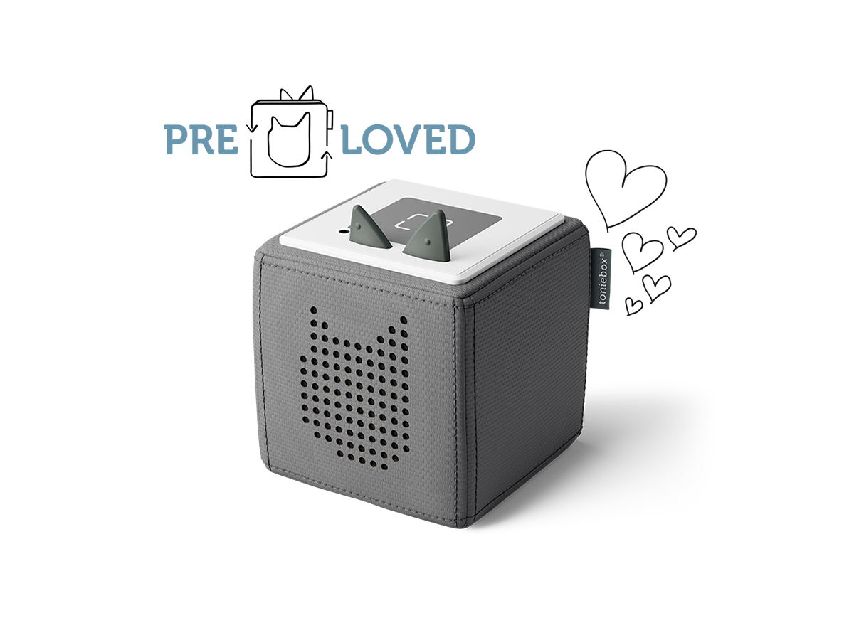 Preloved Toniebox Anthrazit (ohne Ladestation & Kreativ-Tonie)
