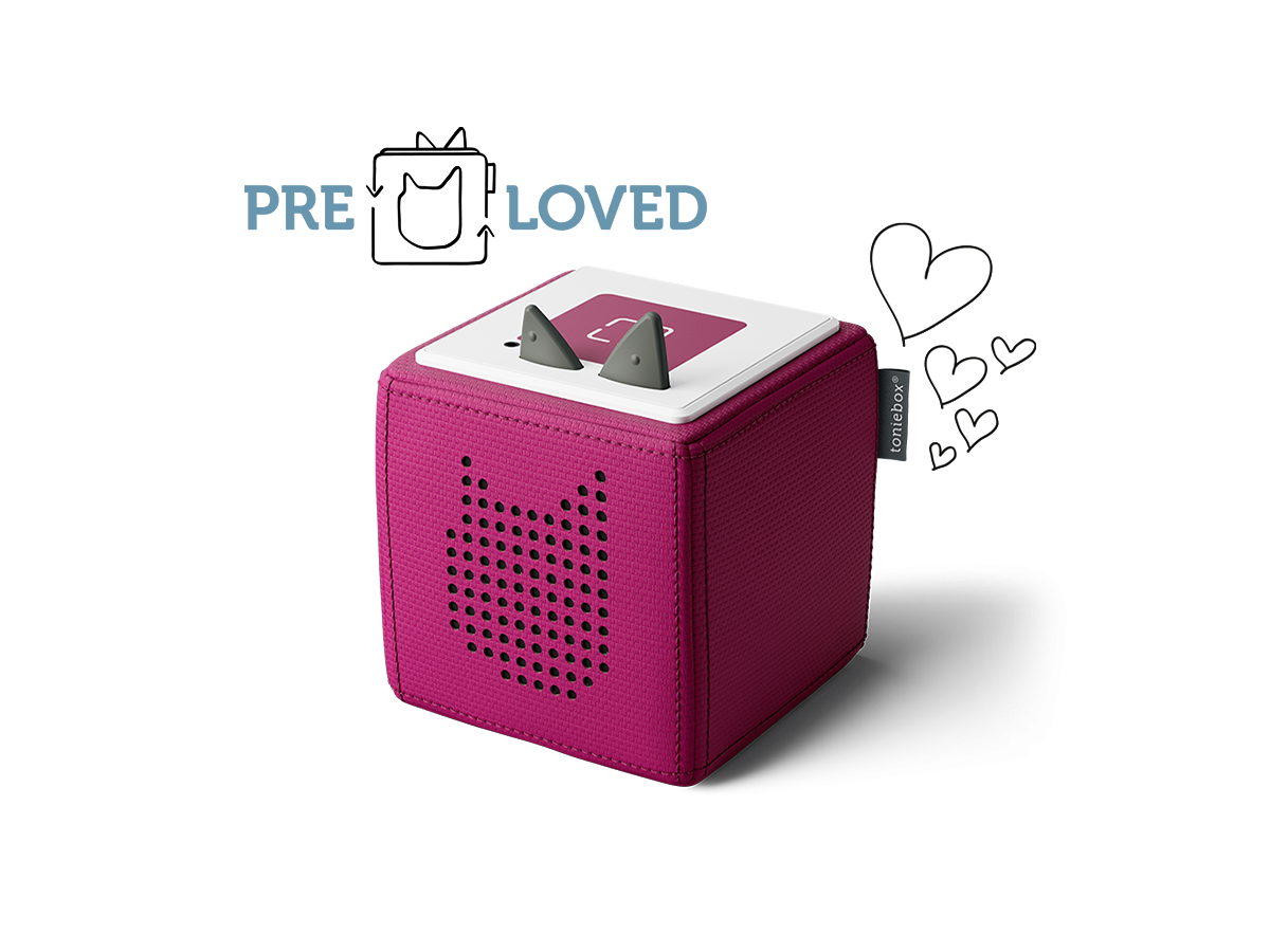 Preloved Toniebox Beere (ohne Ladestation & Kreativ-Tonie)